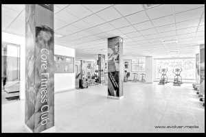 Core Fitness. Gym Gymnasium Industrial Corporate Interior Design Photography Evolver Media Pune. Showroom. Absolute Interiors Pune. Call 9518356811 for booking. 011