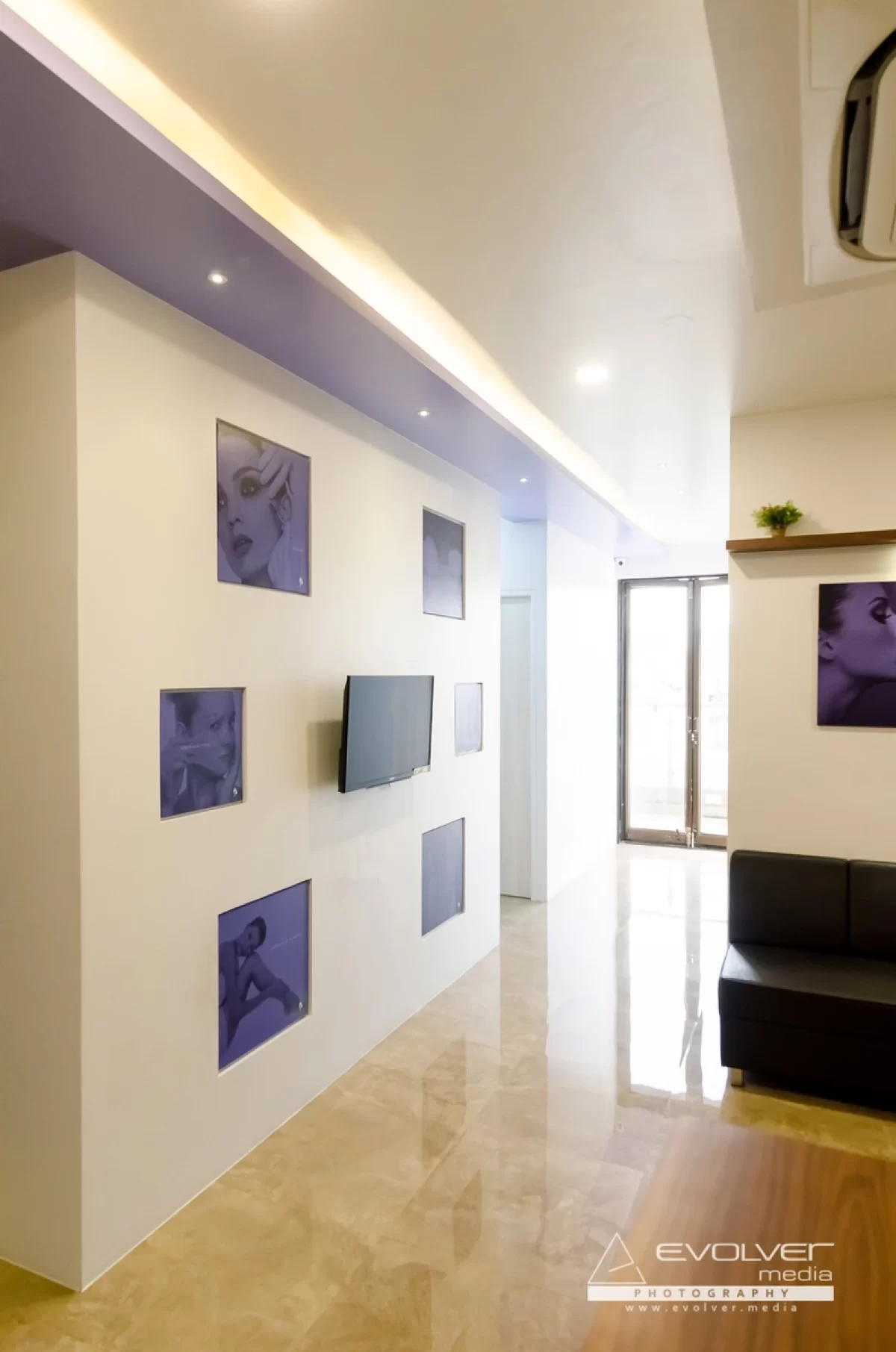 Interior Design Real Estate Photography Evolver Media Pune. Medi Spa Doctor Clinic. Call 9518356811 for booking. 05